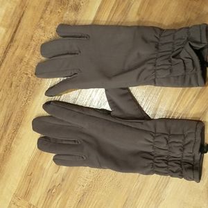 Brown thins late gloves size M